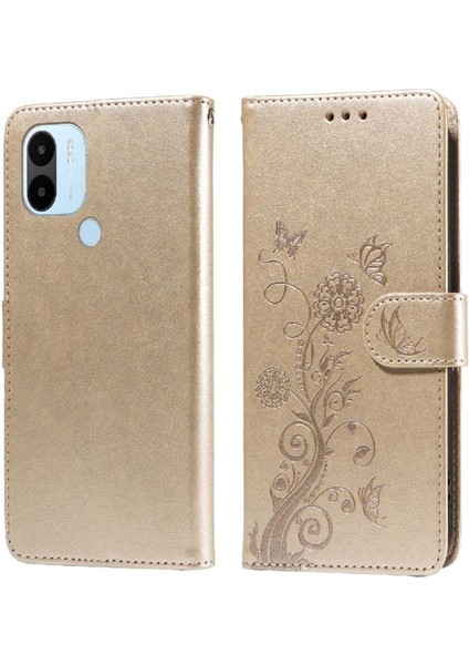 Xiaomi Redmi A1 Artı Kart Yuvaları Deri Çiçek Flip Case (Yurt Dışından) modelleri