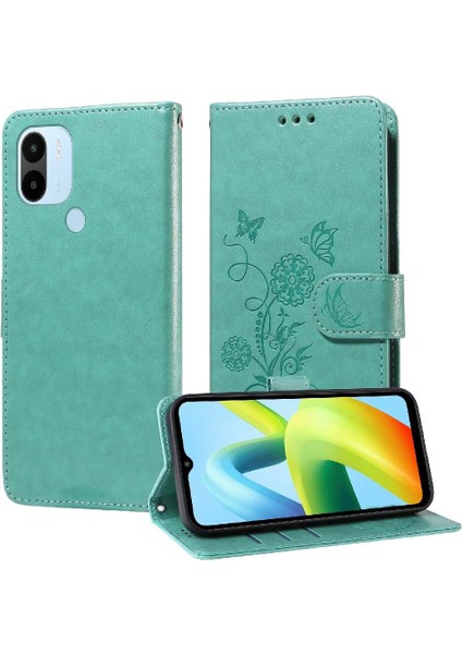 Xiaomi Redmi A1 Artı Kart Yuvaları Deri Çiçek Flip Case (Yurt Dışından) indirimleri