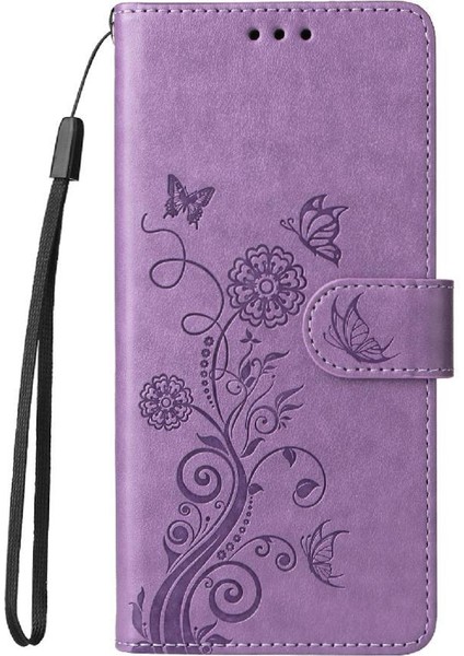 Xiaomi Redmi A1 Artı Kart Yuvaları Deri Çiçek Flip Case (Yurt Dışından) fiyatları