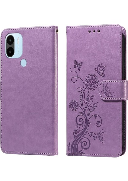 Xiaomi Redmi A1 Artı Kart Yuvaları Deri Çiçek Flip Case (Yurt Dışından) modelleri
