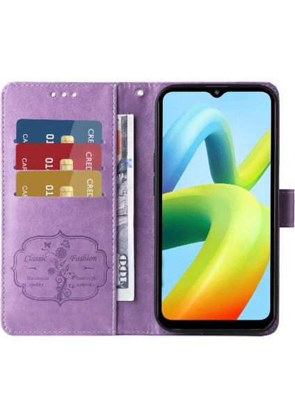 Xiaomi Redmi A1 Artı Kart Yuvaları Deri Çiçek Flip Case (Yurt Dışından) indirimleri