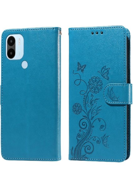 Xiaomi Redmi A1 Artı Kart Yuvaları Deri Çiçek Flip Case (Yurt Dışından) modelleri