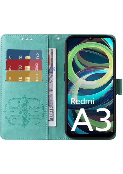 Xiaomi Redmi A3 Için Flip Case 4g Çiçek Çevirme Deri Cardyuvaları (Yurt Dışından) indirimleri