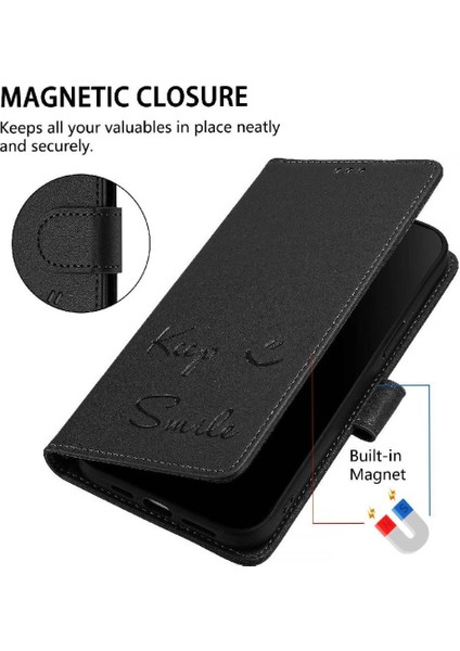 Oppo A60 4g Rfıd Engelleme Pu Deri Kapak Çevirin Kart Tutucu Cüzdan (Yurt Dışından) modelleri