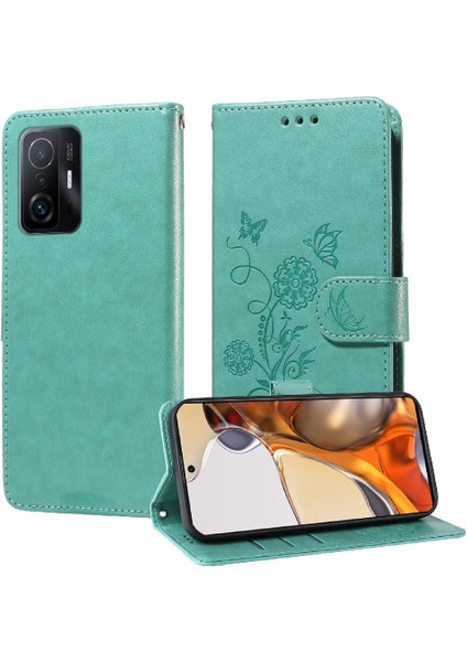 Xiaomi 11T/11T Pro Çiçek Flip Deri Kart Yuvaları Için Flip Case (Yurt Dışından) fiyatları