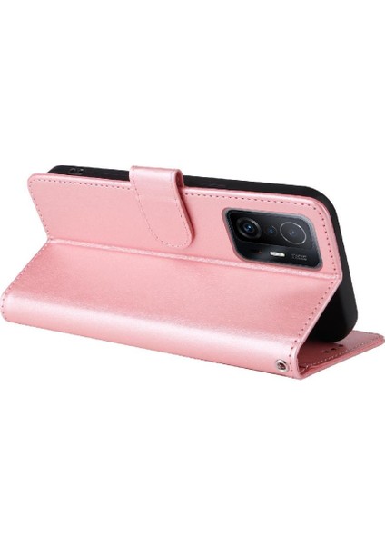 Xiaomi 11T/11T Pro Çiçek Flip Deri Kart Yuvaları Için Flip Case (Yurt Dışından) modelleri