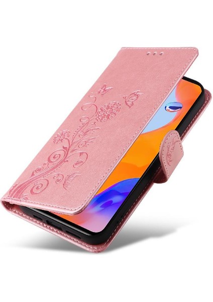 Xiaomi Redmi Not 11 Pro 4g Için Flip Case/5g Deri Çevirme Çiçek Cardyuvaları (Yurt Dışından)