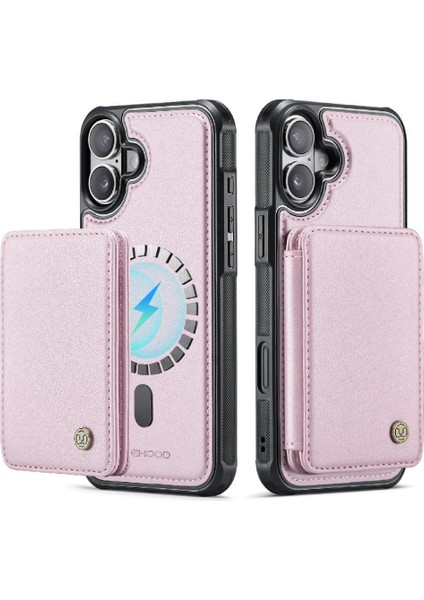 IPhone 16 Için Kılıf Artı Ayrılabilir Cüzdan Rfıd Engelleme 2 In 1 Manyetik (Yurt Dışından)