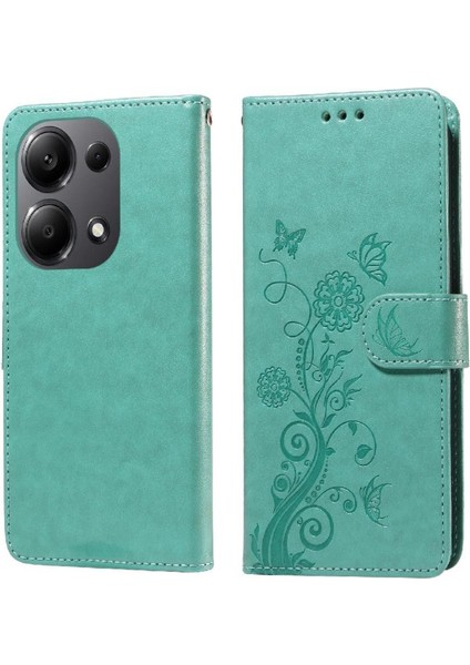 Xiaomi Redmi Not Için Flip Case 13 Pro 4g Çiçek Deri Cardyuvaları Çevirin (Yurt Dışından)
