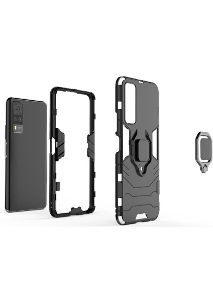 Vivo Y53S 4g Kickstand Metal Halka Tutucu Için Halka Araç Montaj Kickstand Vaka (Yurt Dışından) fiyatları