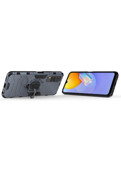 Vivo Y53S 4g Kickstand Metal Halka Tutucu Için Halka Araç Montaj Kickstand Vaka (Yurt Dışından) modelleri