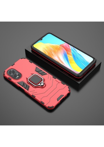 Oppo A38 4g Darbeye Dayanıklı Metal Halka Tutucu Için Halka Araç Montaj Kickstand Vaka (Yurt Dışından) fırsatları