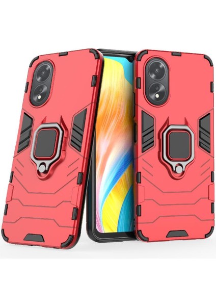 Oppo A38 4g Darbeye Dayanıklı Metal Halka Tutucu Için Halka Araç Montaj Kickstand Vaka (Yurt Dışından) indirimleri