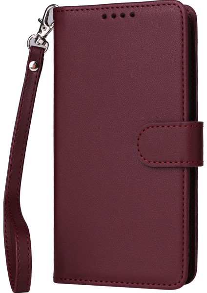 Betopnıce BN-005 Honor Magic6 Lite 5g Şarap Kırmızısı Için Ayrılabilir Pu Kılıf (Yurt Dışından) fiyatları