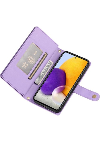 Samsung Galaxy A72 4g/5g Standı Çok Fonksiyonlu Iş Için Flip Case (Yurt Dışından) indirimleri