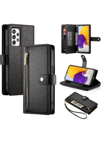 Samsung Galaxy A72 4g/5g Standı Çok Fonksiyonlu Iş Için Flip Case (Yurt Dışından) fırsatları