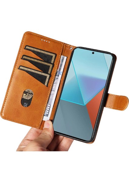 Xiaomi Redmi Not 13 Için Filp Durumda Pro 5g Ayrılabilir Siyah Bilezik Cüzdan (Yurt Dışından)