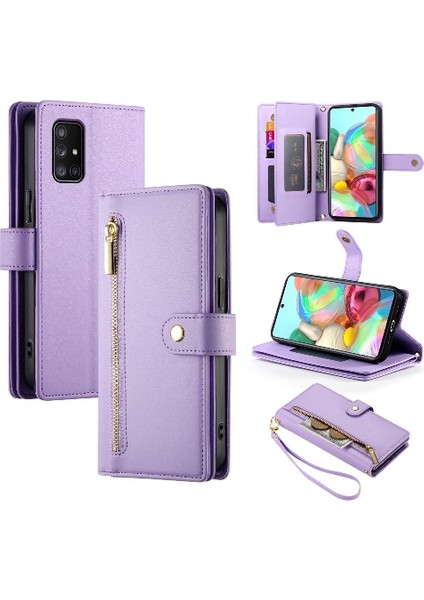 Samsung Galaxy A71 4g Cüzdan Iş Crossbody Kayış Standı Için Flip Case (Yurt Dışından) modelleri