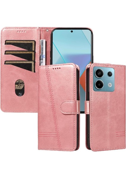 Xiaomi Redmi Not 13 Için Filp Durumda Pro 5g Ayrılabilir Siyah Bilezik Cüzdan (Yurt Dışından)