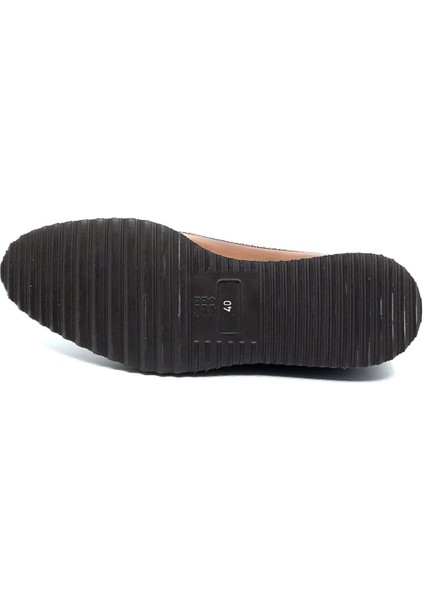 FSC1106 Taba / Kahve Erkek Baskılı Bağlı Ayakkabı