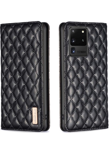 Samsung Galaxy S20 Ultra Cüzdan Tam Koruma Manyetik Için Flip Case (Yurt Dışından)