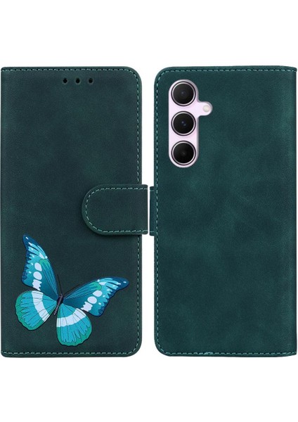 Samsung Galaxy Galaxy Için Flip Case 5g Renk Baskılı Cüzdan Kelebek Kart (Yurt Dışından)