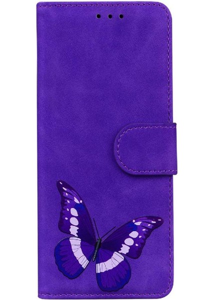 Tecno Spark 20C Kart Yuvaları Için Flip Case Flip Folio Kapak Kelebek Cüzdan (Yurt Dışından)