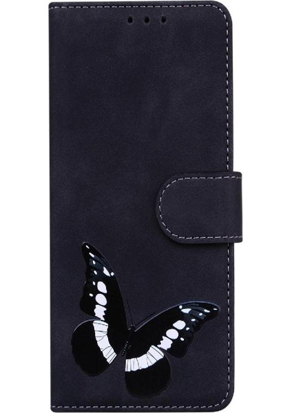 Tecno Spark 20C Kart Yuvaları Için Flip Case Flip Folio Kapak Kelebek Cüzdan (Yurt Dışından)