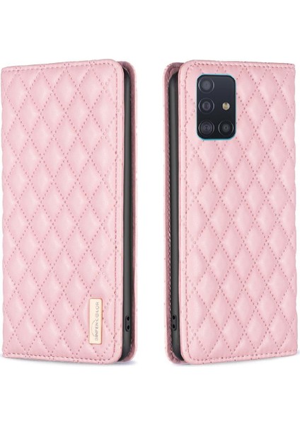 Samsung Galaxy A51 4g Manyetik Kapatma Tam Koruma Kartı Için Flip Case (Yurt Dışından)