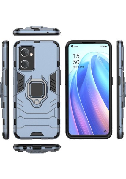 Oppo Reno7 5g Darbeye Kickstand Sınıf Için Halka Araba Dağı Kickstand Vaka (Yurt Dışından)