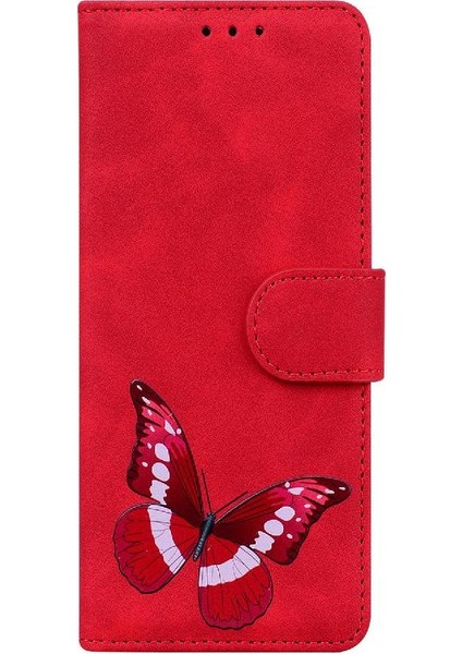 Tecno Spark 20 Flip Folio Kapak Için Flip Case Kart Yuvaları Kelebek Renk (Yurt Dışından)