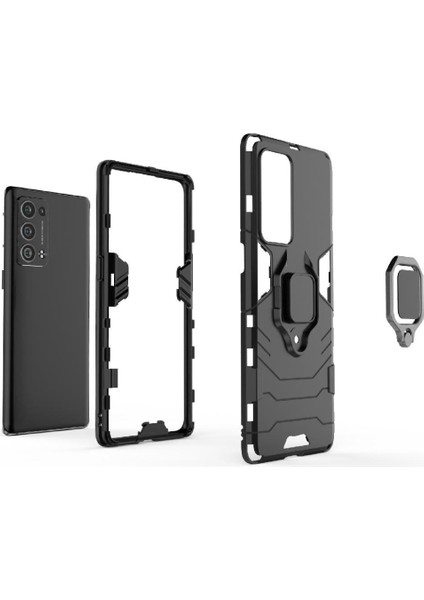 Oppo Reno6 Pro Artı 5g Metal Halka Tutucu Için Halka Araç Montaj Kickstand Vaka (Yurt Dışından) indirimleri