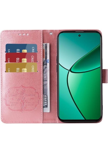 Realme 12 Artı Kart Yuvaları Deri Çiçek Flip Için Flip Case (Yurt Dışından) fırsatları