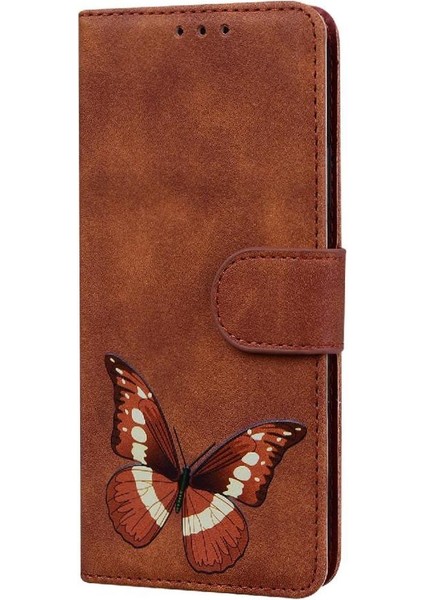 Onur X7B Kart Yuvaları Için Flip Case Kelebek Flip Folio Kapak Cüzdan Renk (Yurt Dışından)