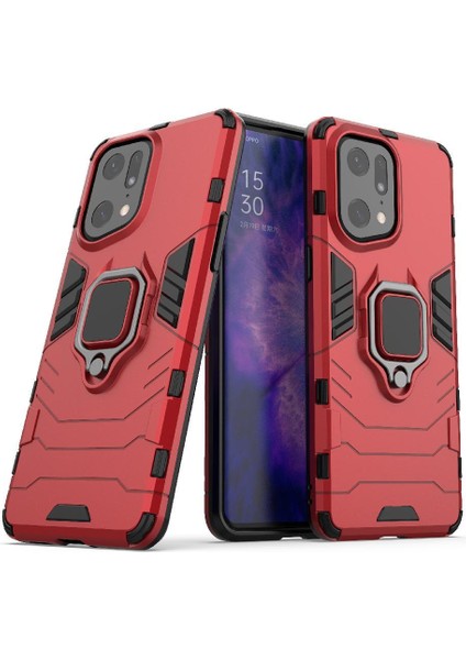Oppo Bulmak X5 Pro Metal Halka Tutucu Sınıf Için Halka Araba Dağı Kickstand Vaka (Yurt Dışından)