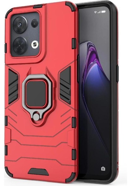 Oppo Reno8 5g Metal Halka Tutucu Askeri Için Halka Araç Montaj Kickstand Vaka (Yurt Dışından) fiyatları