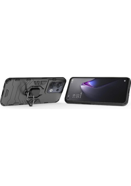 Oppo Reno8 5g Metal Halka Tutucu Askeri Için Halka Araç Montaj Kickstand Vaka (Yurt Dışından) indirimleri
