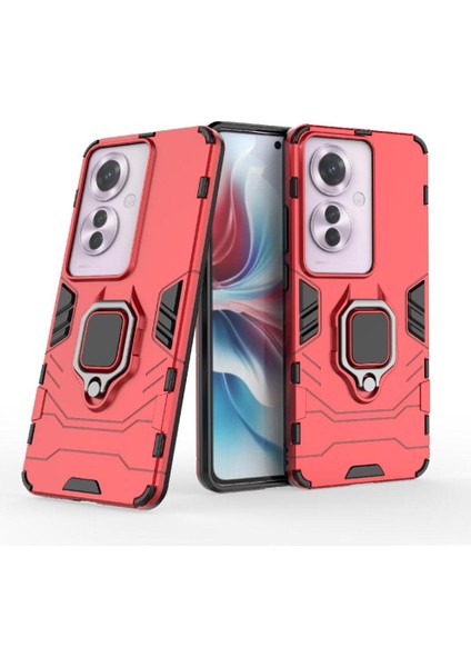 Oppo RENO11 F Askeri Sınıf Koruma Için Halka Araba Dağı Kickstand Vaka (Yurt Dışından) indirimleri