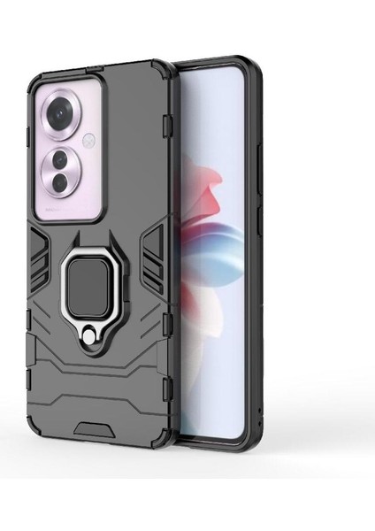 Oppo RENO11 F Askeri Sınıf Koruma Için Halka Araba Dağı Kickstand Vaka (Yurt Dışından) fırsatları