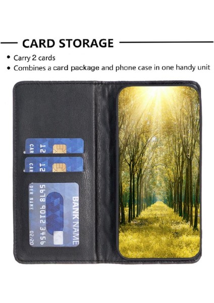 Samsung Galaxy A73 5g Manyetik Kapatma Tam Koruma Kartı Için Flip Case (Yurt Dışından)