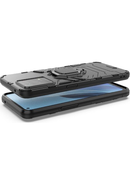 Oppo Reno8 4g Kickstand Darbeye Dayanıklı Metal Için Halka Araba Dağı Kickstand Vaka (Yurt Dışından) indirimleri