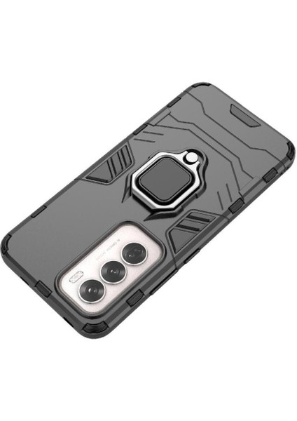 Oppo RENO12 5g Kickstand Darbeye Dayanıklı Halka Araba Dağı Kickstand Vaka (Yurt Dışından) indirimleri