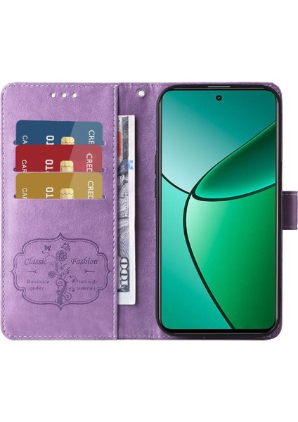 Realme 12 Artı Kart Yuvaları Deri Çiçek Flip Için Flip Case (Yurt Dışından) indirimleri