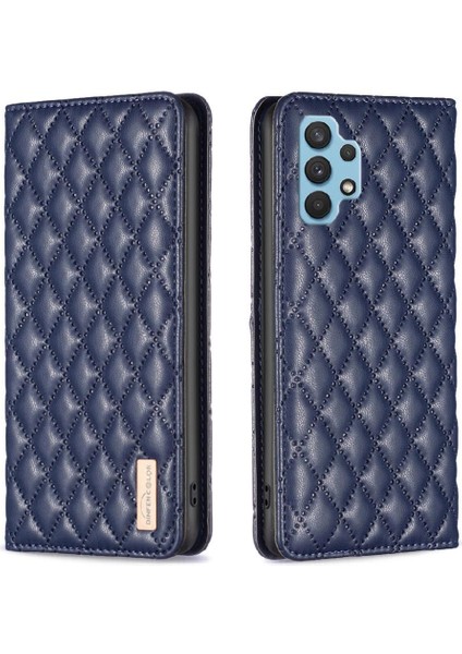 Samsung Galaxy A32 4g Manyetik Kapatma Cüzdan Tam Kart Için Flip Case (Yurt Dışından)