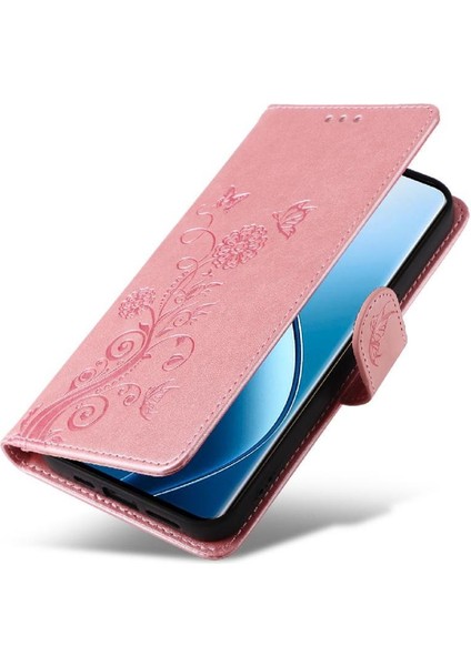 Realme 12 Pro 5g Cardyuvaları Flip Deri Çiçek Için Flip Case (Yurt Dışından)