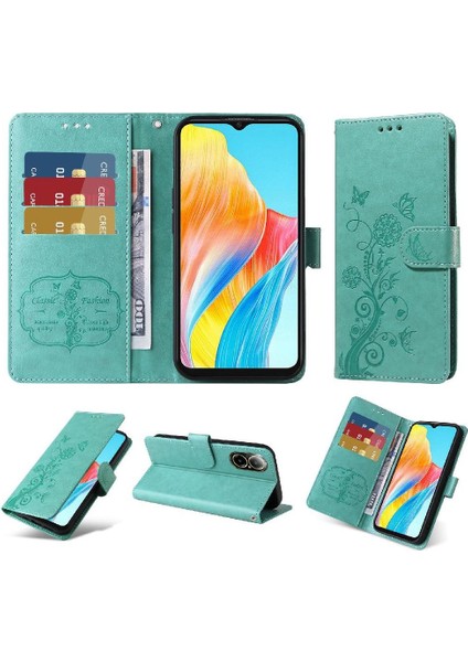 Realme 12 Lite 4g Flip Kart Yuvaları Çiçek Deri Için Flip Case (Yurt Dışından)