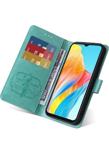 Realme 12 Lite 4g Flip Kart Yuvaları Çiçek Deri Için Flip Case (Yurt Dışından)