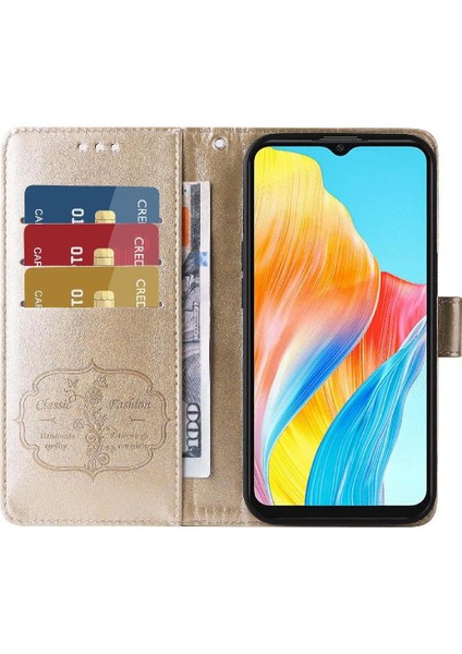 Realme 12 Lite 4g Flip Kart Yuvaları Çiçek Deri Için Flip Case (Yurt Dışından)