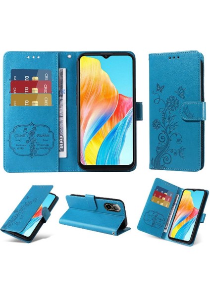 Realme 12 Lite 4g Flip Kart Yuvaları Çiçek Deri Için Flip Case (Yurt Dışından)