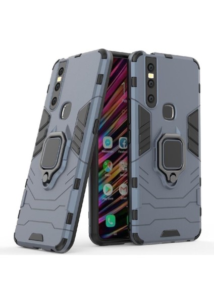 Vivo V15 Kickstand Darbeye Askeri Için Halka Araç Montaj Kickstand Durumda (Yurt Dışından) indirimleri